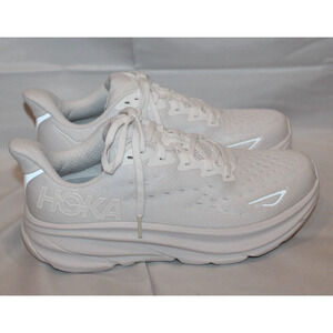 HOKA CLIFTON 9 WOMEN'S WWH WHITE RUNNING SNEAKERS